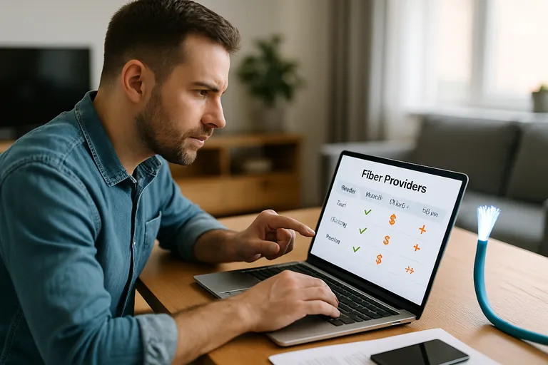 Kiezen en overstappen naar glasvezel