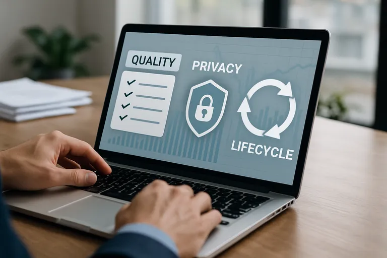 Processen: kwaliteit, privacy en lifecycle