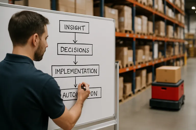 Stappenplan voor automatisering magazijn