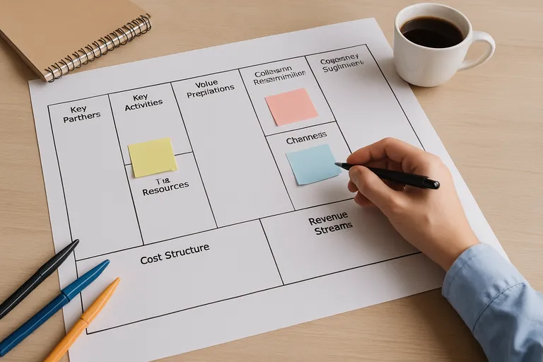 Wat is het business model canvas en waarom de 9 bouwstenen