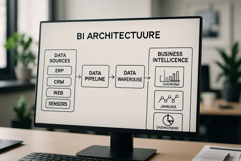 De BI-architectuur in het kort