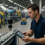 Robots en automatisering transformeren productie en logistiek: mens en cobot werken naadloos samen